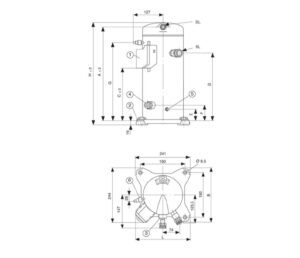 Copeland Scroll ZF09K4E TFD