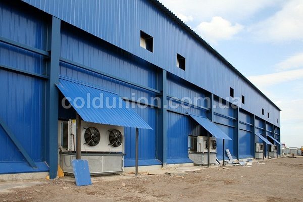 Строительство овощехранилищ